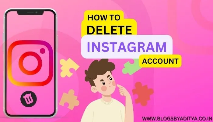 How to delete instagram account